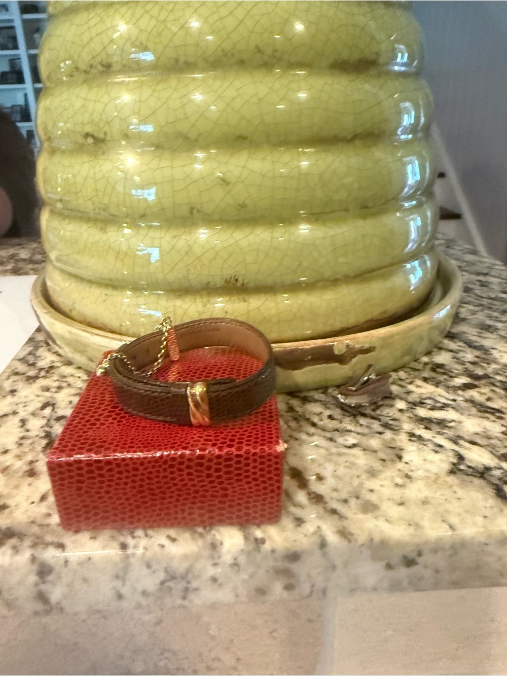 Tabbah Leather Bracelet – Designer
